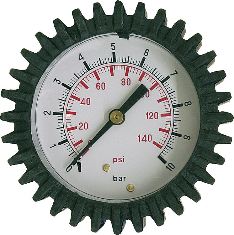 Ersatzmanometer für Reifen- füller ( 82 014 11,...12 ) mit Schutzkappe