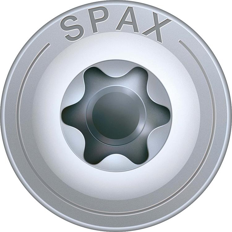 Tellerkopfschraube SPAX Wirox Teilgewinde T-STAR Plus Ø 8x500 mm, VPE = 25 Stück