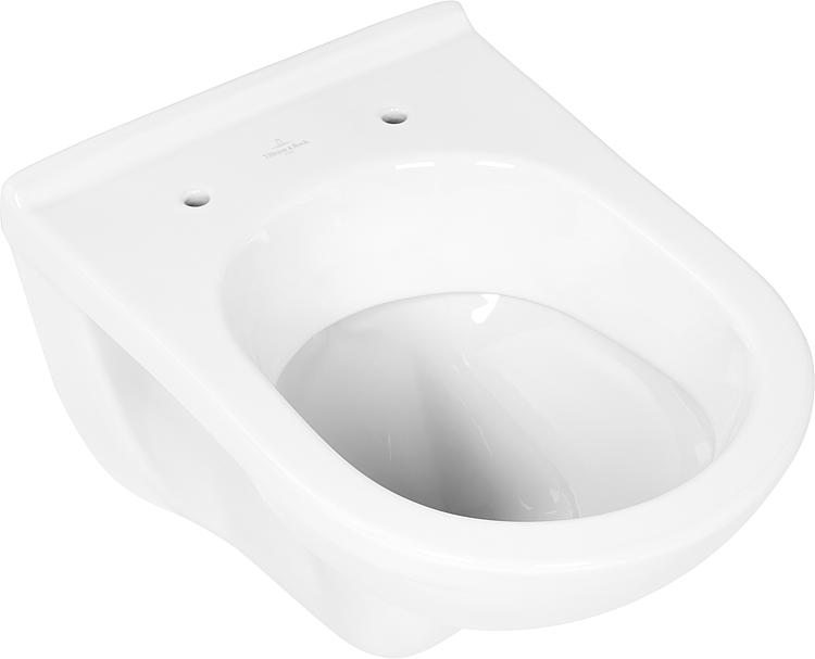 Wand-Tiefspül-WC V+B O.Novo 360x490mm, compact, weiss