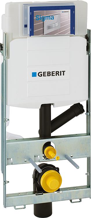 GIS WC-Element 114cm Duofresh, mit Sigma UP 320 Geruchsabsaugung Abluft