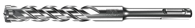 Hammerbohrer HELLER® Trijet mit SDS-Plus Aufnahme Ø 14,0 x 160/100 mm