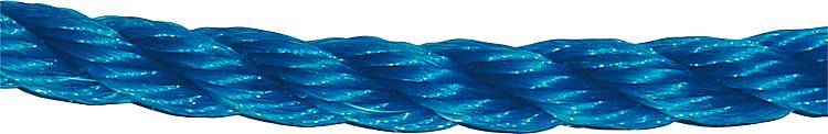 GEWA-Faserseil, Polypropylen gedreht, Ø 6 mm, 10 m lang, blau
