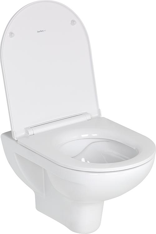 Combi-Pack Laufen PRO Wandtiefspül-WC spülrandlos + WC-Sitz softclose, abnehmbar