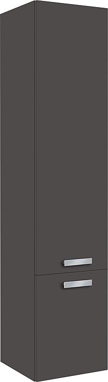 Hochschrank Serie MAB 2 Türen anthrazit Hgl. Anschlag links 350x1585x370mm