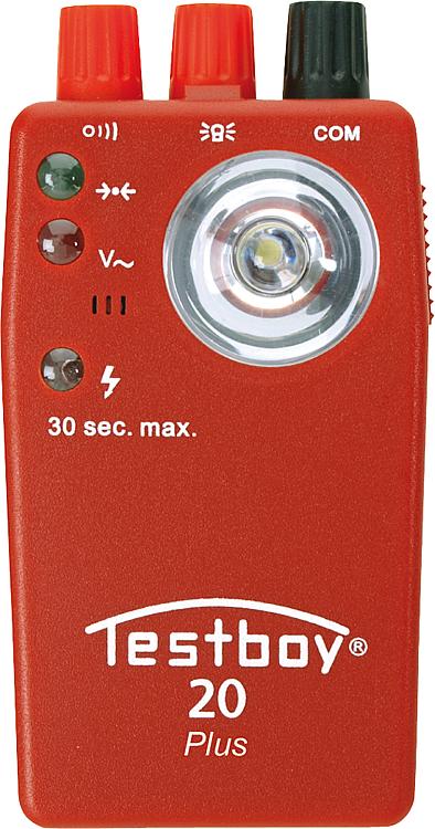 Testboy 20 Durchgangsprüfer optisch und akustisch (ohne Tasche) Spannungsfest bis 400V