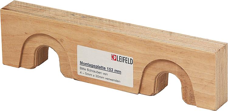 LEIFELD Montageplatte 80 mm Schichtholzplatte zur Wandscheiben Befestigung in Leichtbauwände