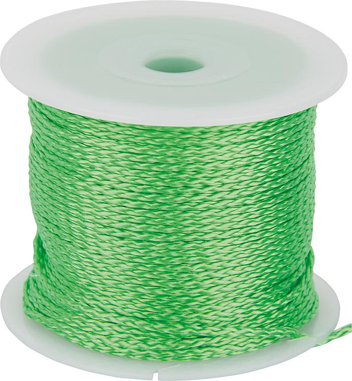 Maurerschnur grün, 2mm x 100m fluoriszierend