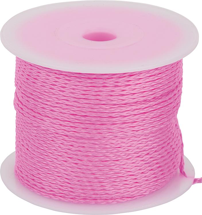 Maurerschnur pink, 2mm x 100m fluoriszierend