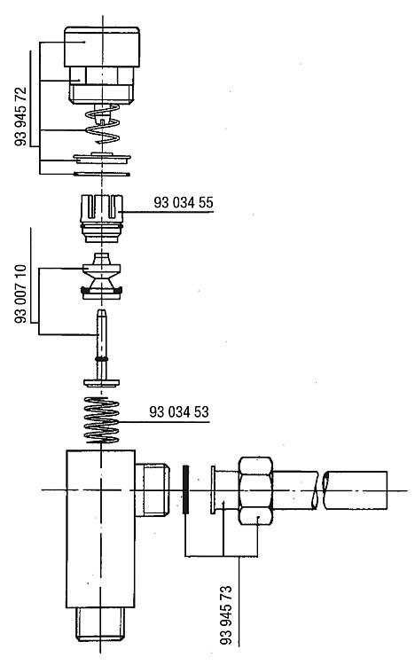 Druckknopfgarnitur Benkiser komplett für Modell 155/159/655