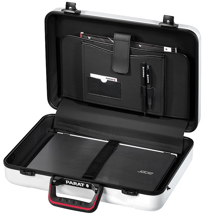 Notebook- und Dokumentenkoffer PARAT PARADOC aus Kunststoff 475x365x135mm