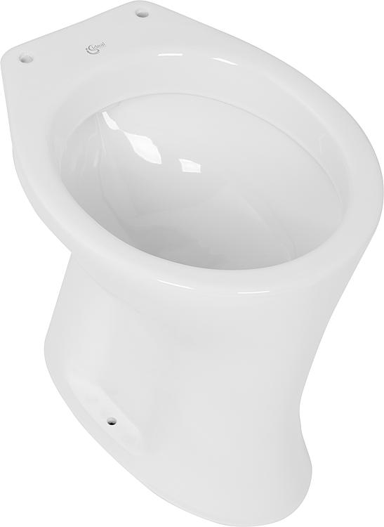 Eurovit Standflachspül-WC (Abgang innen senkrecht) BxTxH= 360x465x395 mm