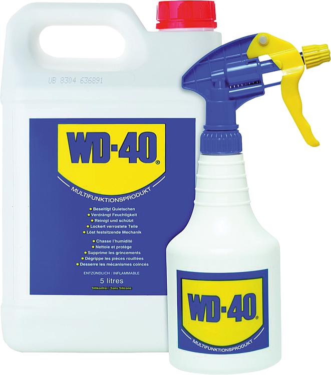 WD-40 Multifunktionsöl 5 Liter Kanister inkl. Zerstäuber