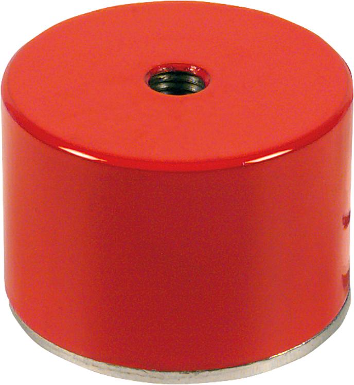 Topfmagnet AINiCo 500 max. Einsatztemp. 450°C Abm. 27,0 x 25,0 mm, 1 Stück