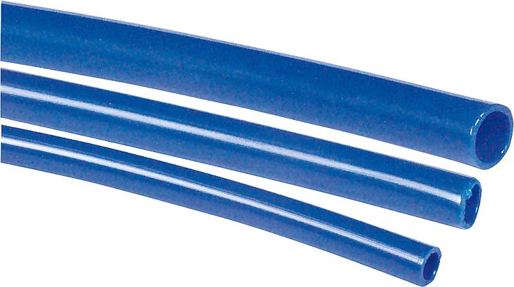Schläuche aus kalibriertem Polyamid 25 m / Farbe blau Aussen-Ø 6 mm, Ø-Innen 4 mm