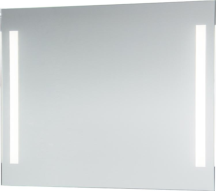 Spiegel Earline mit Beleuchtung, mit Kippschalter,satin.Lichtaus- schnitt,1000x800x30mm,11,5W