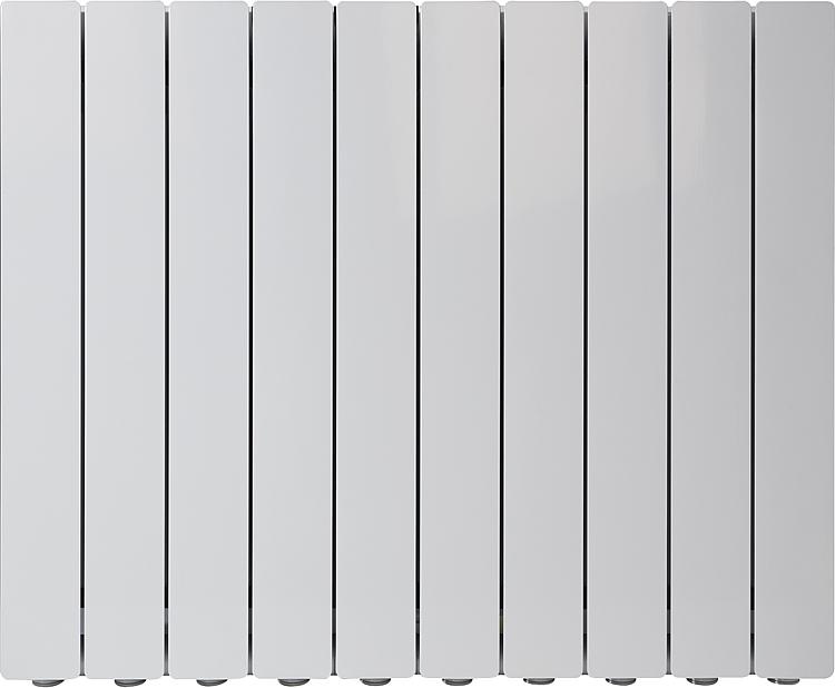 Aluminium-Heizkörper Blitz Super B4,800/100-10Glieder weiss, RAL 9010