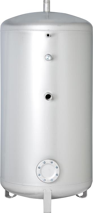 Warmwasserspeicher SFI 200 Edelstahl, mit einem Wärmetauscher, Inhalt 189 Liter