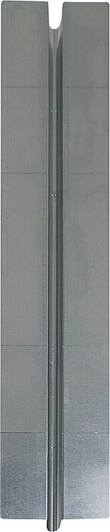Trockenbau Wärmeleitbleche, 37,5 m aus verz. Stahlblech f. Rohr 14 mm L=750mm, B=120 mm, Dicke 0,5mm VPE 50
