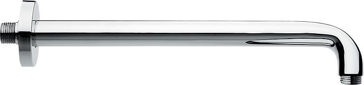 Wand-Anschlussrohr DN15(1/2"), L=200mm, Messing verchromt