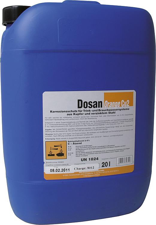 BWG Wasserchemie Dosan Cu2 20 kg für Kupferinstalation