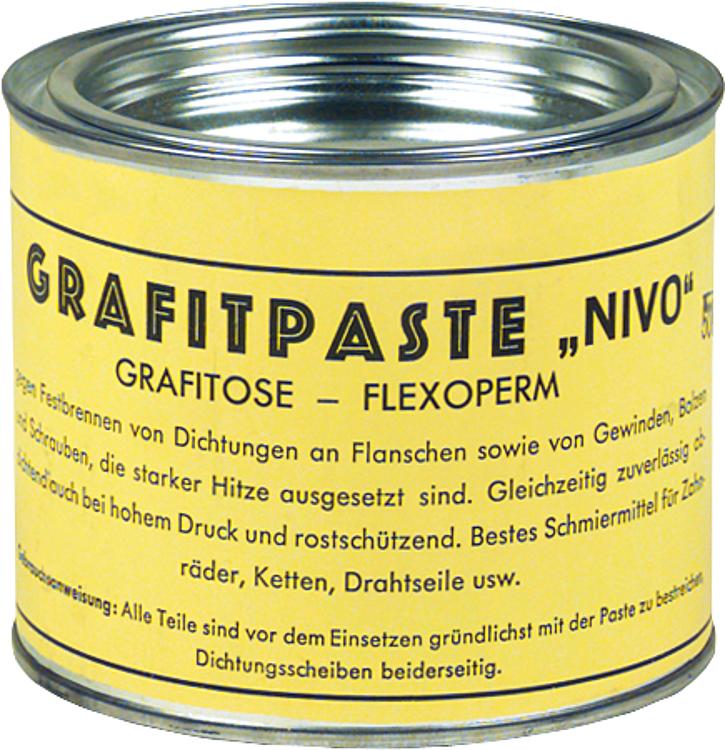 Grafitpaste Nivo Flexoperm 1/2 kg Dose