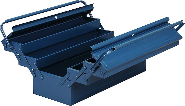 Werkzeugkasten blau BxTxH 560x220x230mm McPlus Metall 5/57