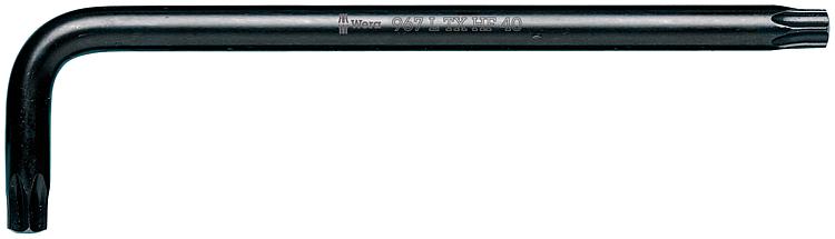 Winkelschlüssel WERA BlackLaser TORX® T25 mit Haltefunktion