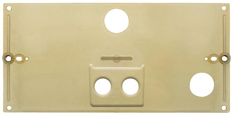 Geberit Transparente Schutzplatte mit Hebelmechanik und Bügel Ref.Nr.240.026.00.1