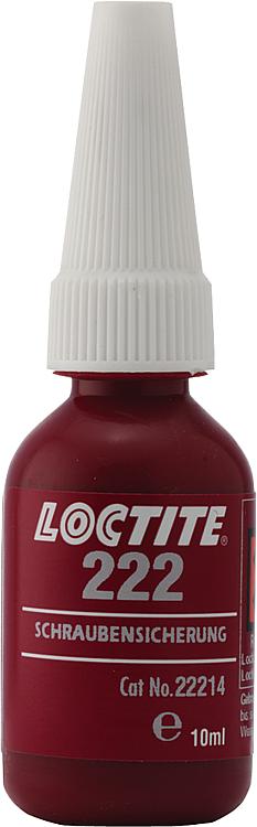 Niedrigfeste Schraubensicherung Loctite 222 10 ml