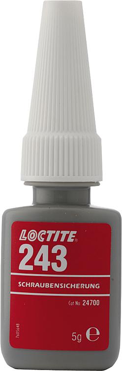 Mittelfeste Schraubensicherung Loctite 243 5 ml