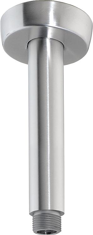 Decken-Anschlussrohr DN15(1/2"), L=100mm, Edelstahl poliert