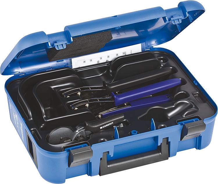 Mepla Handpresswerkzeug in Koffer d16-26