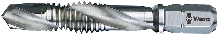 Kombigewindebohrer WERA Grösse 2,5 mm M3