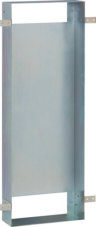 Stahl-Einbaurahmen vertikal oder horizontal montierbar BxHxT:310x600x115mm