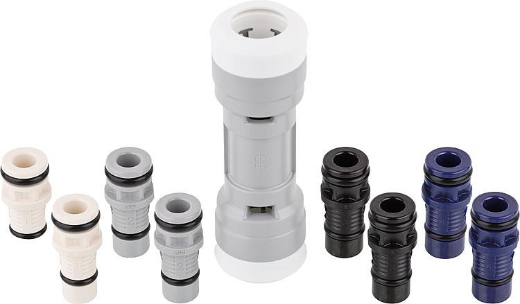 Steckverbinder Universal 20 mm für Mehrschichtverbundrohre mit Ø innen 13,85 - 16 mm