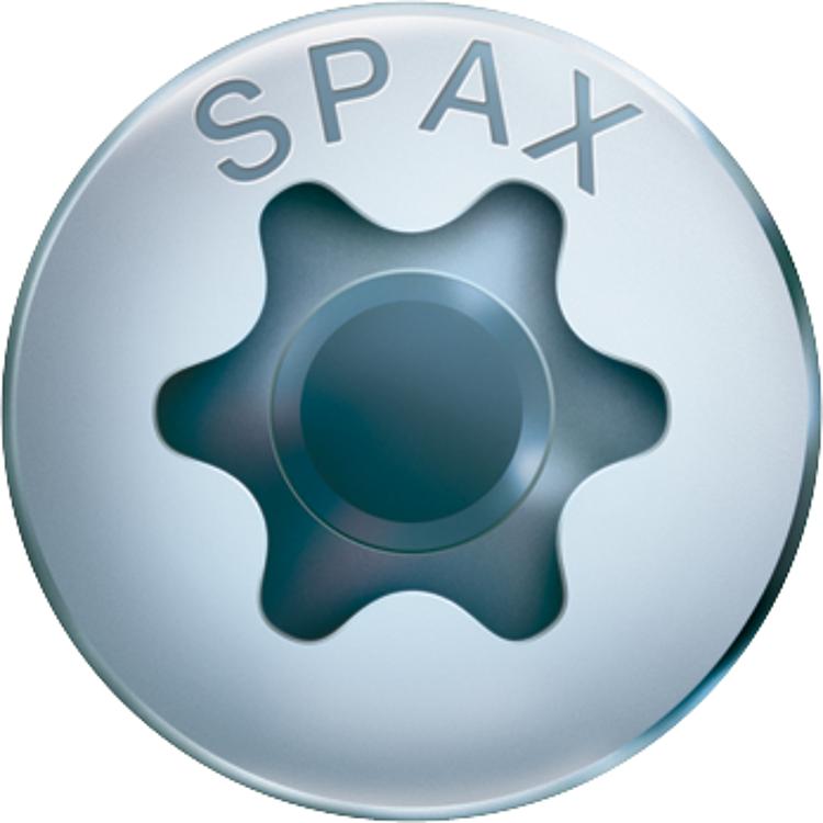 Halbrundkopfschraube SPAX® WIROX® Vollgewinde T - STAR Plus Ø 4,0 x 50 mm, VPE 200 Stück