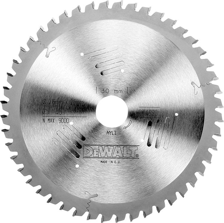 Kreissägeblatt Extreme Ø 250x30 mm, mit 24 Flachzähnen, passend zu DeWalt DW743N/DW745