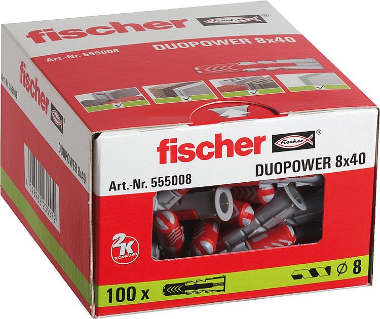 Dübel Fischer Duopower 10x50, VPE = 50 Stück