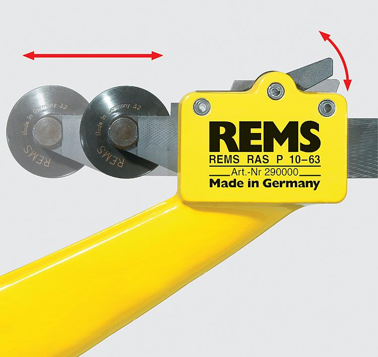 Rems RAS P 10-40mm für Kunststoff- und Verbundrohre mit Schnellverstellung