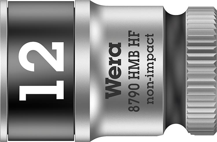 Knarreneinsatz WERA 8790 HMB HF Schlüsselweite 12,0mm Antrieb 9,52mm (3/8")