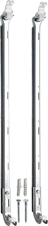Universal Kombikonsole 2 Stück für Bauhöhe 300 - 600 mm incl. Schrauben und Dübel