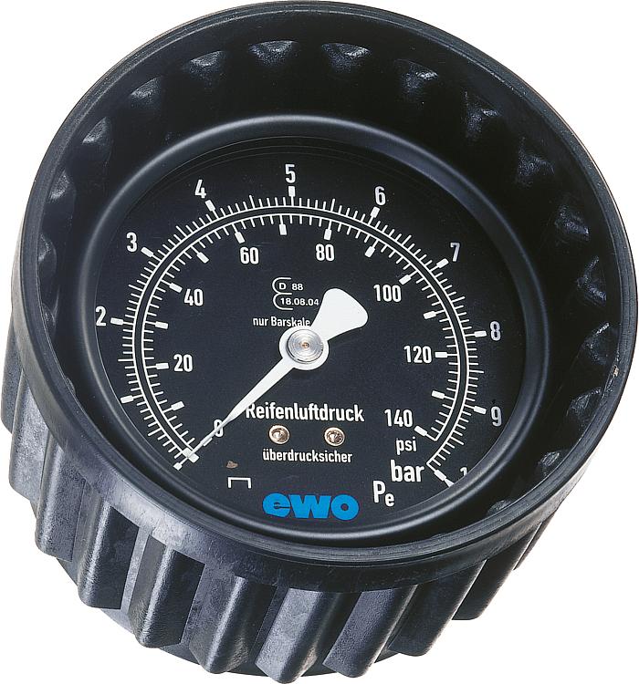 Manometer Dm 80 mit Schutzkappe für Handreifenfüllmesser Euroair 0-10 bar