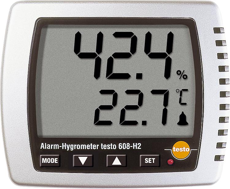 Testo 608-H1 Thermo-Hygrometer Feucht-/Taupunkt-/Temperaturmessgerät