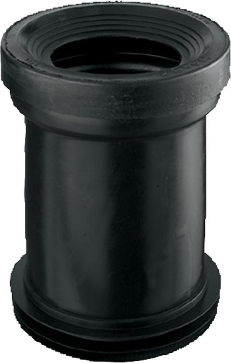 WC-Anschlussstutzen passend für WC-Muffen Ø 120-125 mm Ø 110/110 mm, gerade