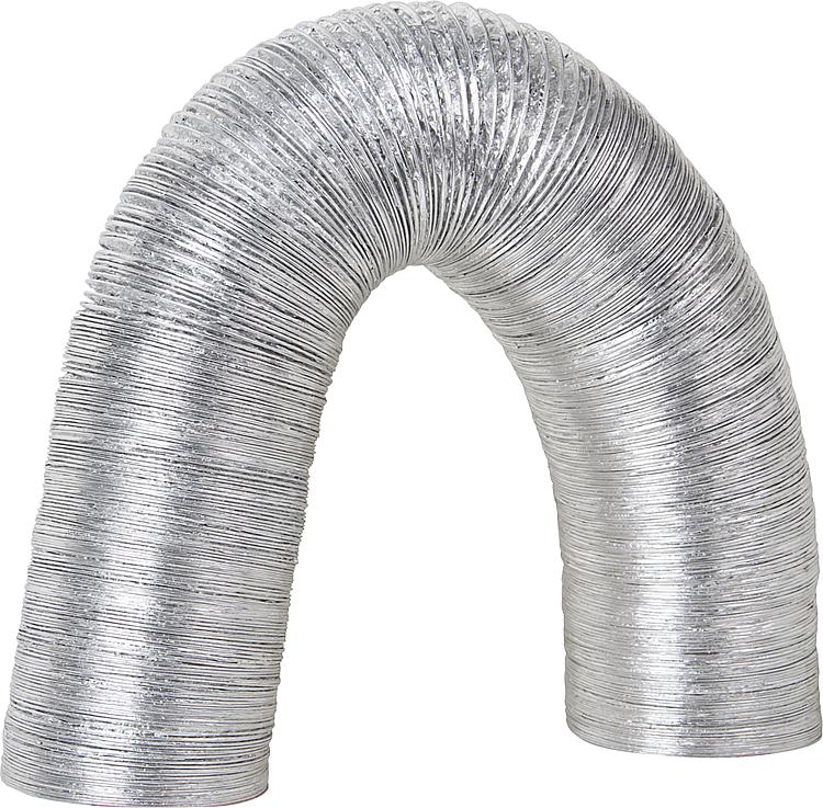 Flexrohr Aluminium NW160 Länge 10m, mit Drahteinlage