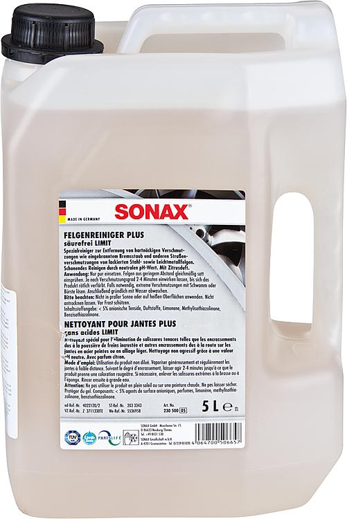Felgenreiniger SONAX PROFILINE säurefrei, 5 l Kanister