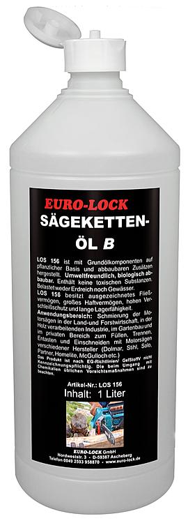 Sägekettenöl EURO LOCK biologisch abbaubar Inhalt: 1 Liter