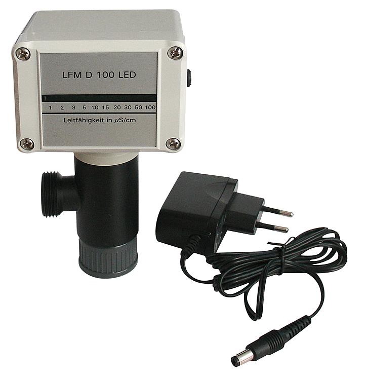 LEYCOpure Leitfähigkeits- Messgerät LFM 100 LED mit PP-Adapter *BG*