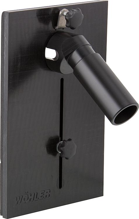 Staubschutzplatte für runde/eckige Öffnungen mit Staubsaugeranschluss