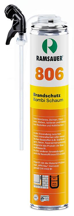 Brandschutz Pu-Schaum 806 plus Brandklasse B1, 750 ml, mit Kombiventil (Österreich/Schweiz)